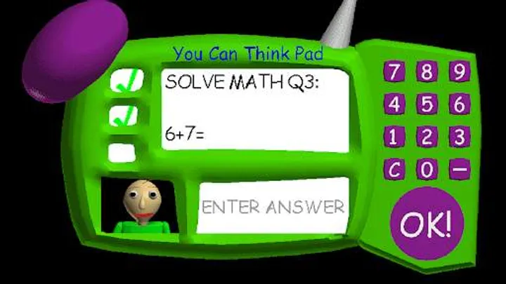 Baldi's Basics Classic screenshot 1